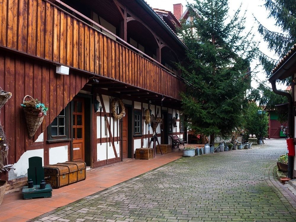 Kirchheim  Hotel Erfurter Kreuz מראה חיצוני תמונה